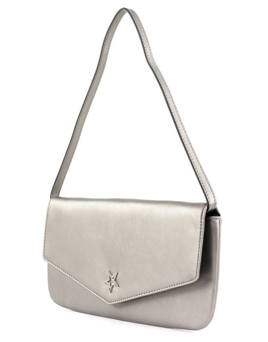 ESPRIT Pochette dore pour femme Keira Crossover Bag Light Gunmetal 58765