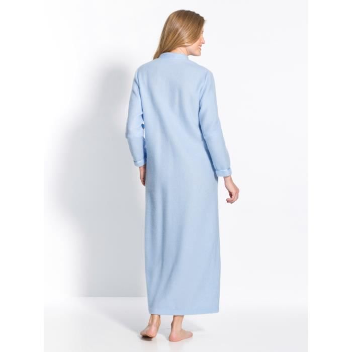 Robe de chambre femme zippée courtelle cheap