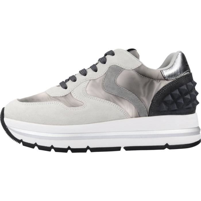baskets voile blanche femme
