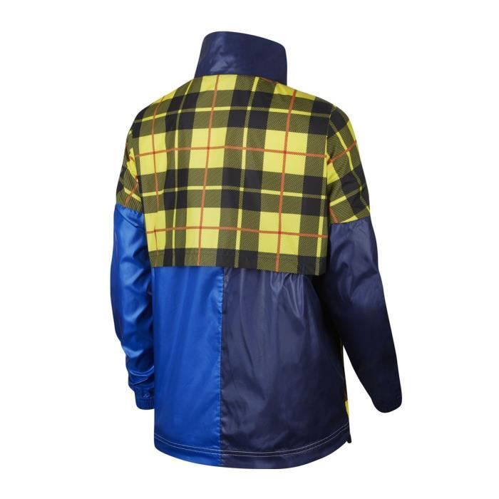 Veste nike hotsell jaune et bleu