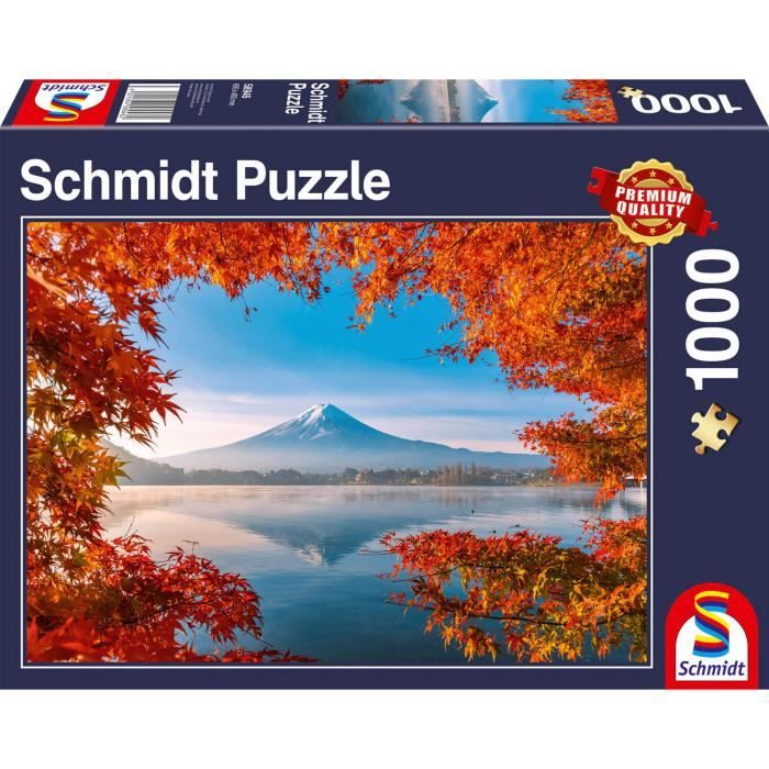 Schmidt Puzzle 1000 pièces : Paysage de montagne idyllique pas cher 
