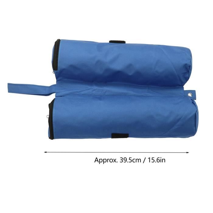 Lot De 10 Sacs De Lestage Portables – Remplissables Avec Sable, Nylon Résistant, Avec Mousquetons Et Clips, Pour Pergolas Et Tentes