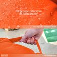Kit de coussins pour palette capitonnés - Orange - Linxor-2