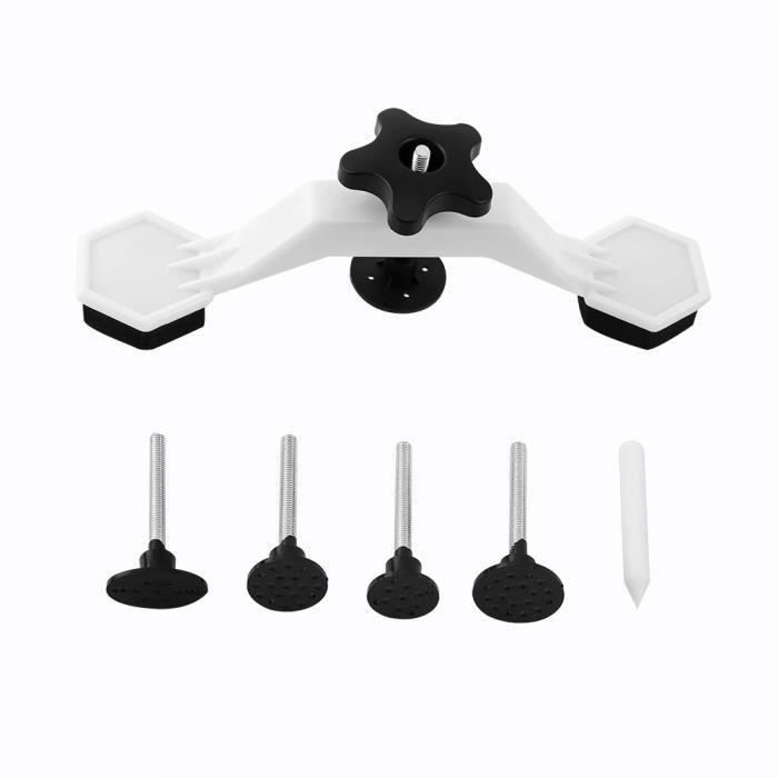 19pcs Kit Debosselage Marteau Coulissant, Debosselage Caravane Paintless Debosselage Reparation De Bosses De Voiture Sans Peinture Outil De T Type Extracteur De Dentureglissiere Marteau Barre 85220461