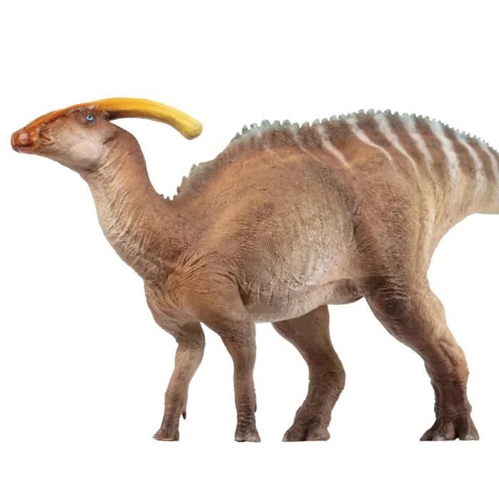 Des dessins animés de dinosaures préhistoriques dans le paysage du parc