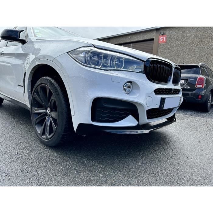 Grille Phare Antibrouillard Pour BMW X6 F16M Sport 2015-2018 - Noir