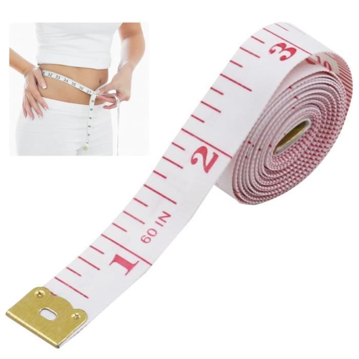 Règle de mesure du corps de couture, ruban à mesurer de tailleur