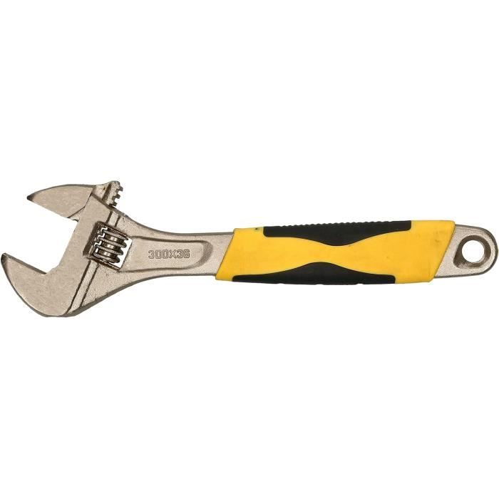 Clé à Molette Réglable Bahco 8073 – 300 Mm (12 Po), Finition Chromée, Suédoise