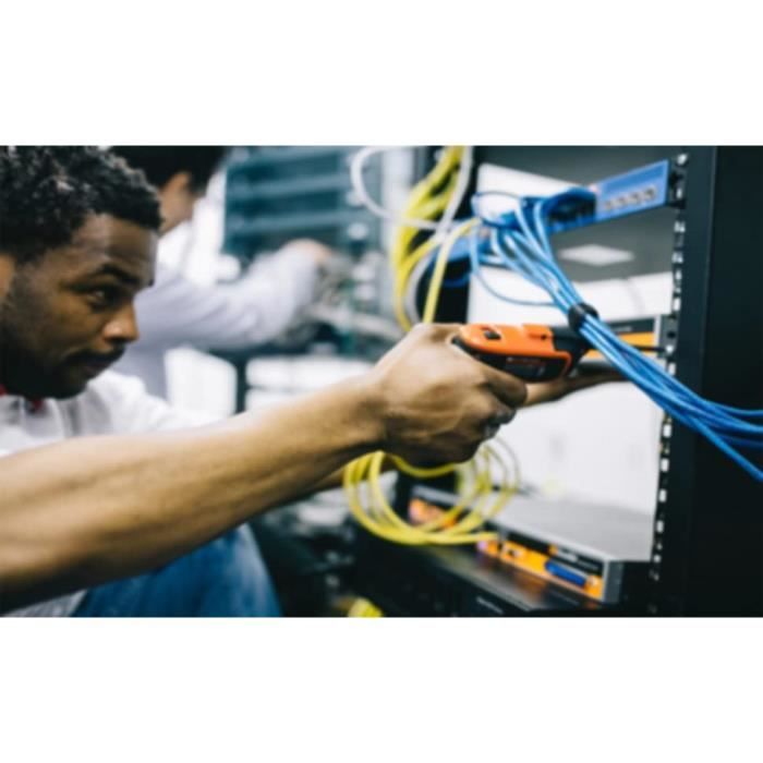 Panneau De Brassage RéSeau, 24 Ports 1U Montable en Rack Cat6 Patch ...