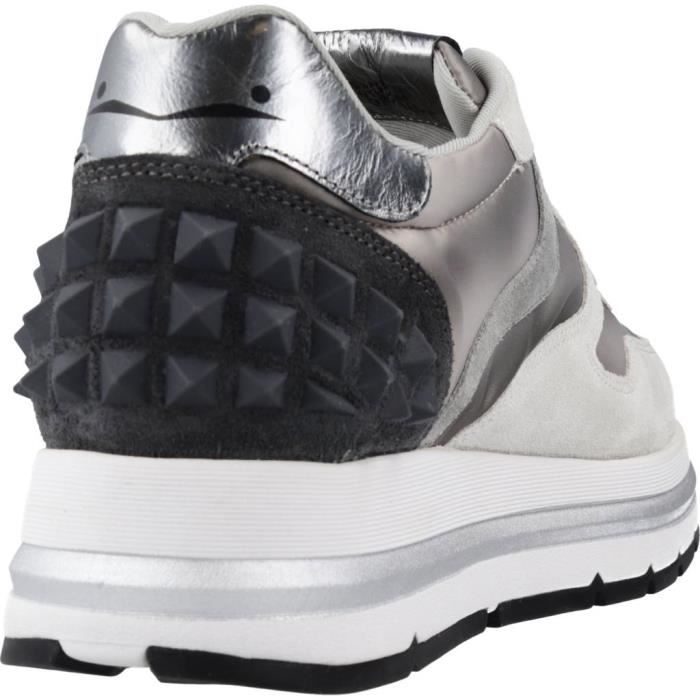 baskets voile blanche femme