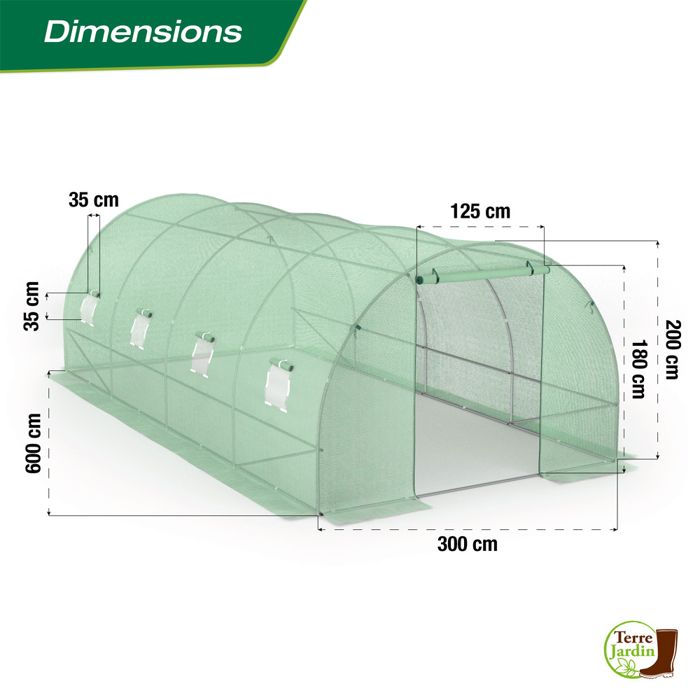 Sitemapcdatahttpsfoowindecoocomserre De Jardin Tunnel 18m2 Renforcee