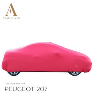 Bache Voiture Extérieur pour Peugeot 208 2000-2024, Bâche Voiture Étanche pour Extérieur, Protection Contre La Neige Et La Poussière, Housse Complète pour intérieur f24