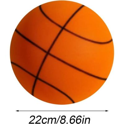 Ballon De Basket Silencieux CEWROM – Mousse Haute Densité, Rebond Doux, Idéal Pour L'intérieur, Entraînement Silencieux Sans Déranger