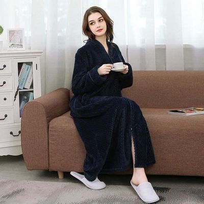 Peignoir Polaire Peignoirs De Bain En Tissu Ã©ponge Peignoir De