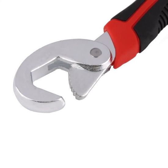 2PCS Multi-fonction Universel Réglable Clé Dynamométrique Clé Set Quick Snap