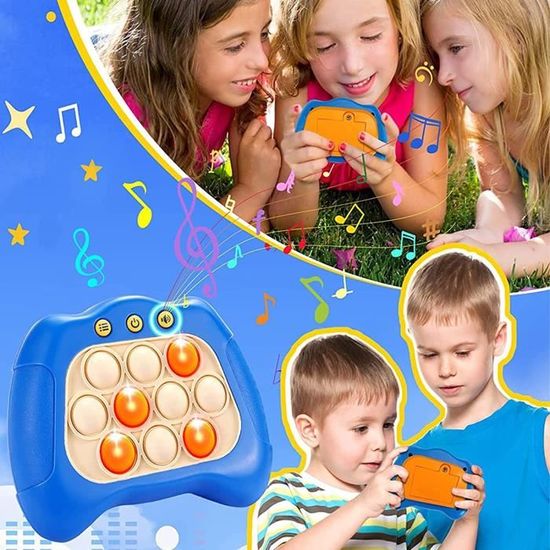 LEADSTAR Pop It Quick Push Game, Bubble Pop Game Quick Push Electronic Game Toy Push Button Puzzle Pop Light Up Game Décompression Breakthrough Game Push Bubble Lion Fidget Toys LEADSTAR Pop It Quick Push Game, Bubble Pop Game Quick Push Electronic Game Toy Push Button Puzzle Pop Light Up Game Décompression Breakthrough Game Push Bubble Lion Fidget Toys