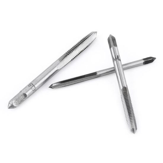 CoCud Filetage Fraisage Tarauds, Métrique M12 X 1,5 Filetage H2, Haute Vitesse Acier Machine 4 Droites Cannelures Gauche Main Vis Filetage Pour Taraudage Perceuse Machine 1 Pièce