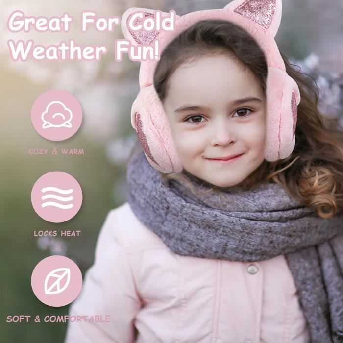 Cache Oreille Enfants Licorne Cache Oreilles Fourrure Fille Mignon Cat Ears Peluche Protege Oreille Pour Femme D Hiver Chaud m1012 Cdiscount Pret a Porter