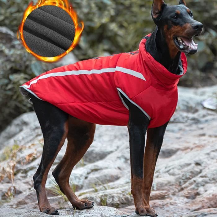 Manteau D Hiver Pour Chien Chiens Veste Chaude Taille Moyenne Grande Vetements Cdiscount