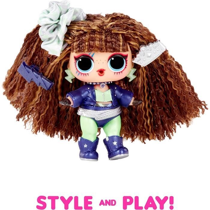 Poupée lol avec vrai on sale cheveux
