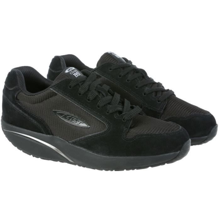 Chaussures MBT 1997 Homme Classic Noir Blanc Legeres et Respirantes Cdiscount Sport