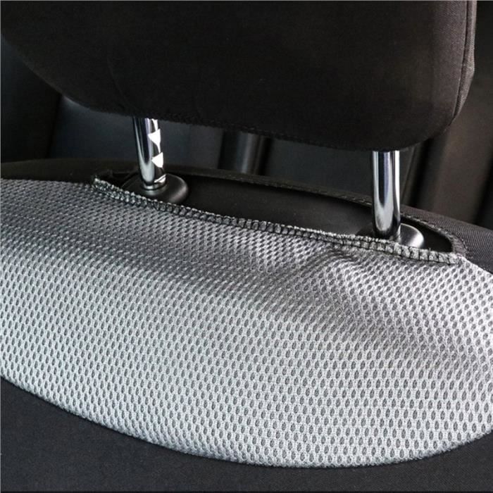 4 en 1 Housses de siège avant 3D en maille Protecteurs de coussinet de  couverture pour le camion de SUV de voiture (gris) - Cdiscount Auto