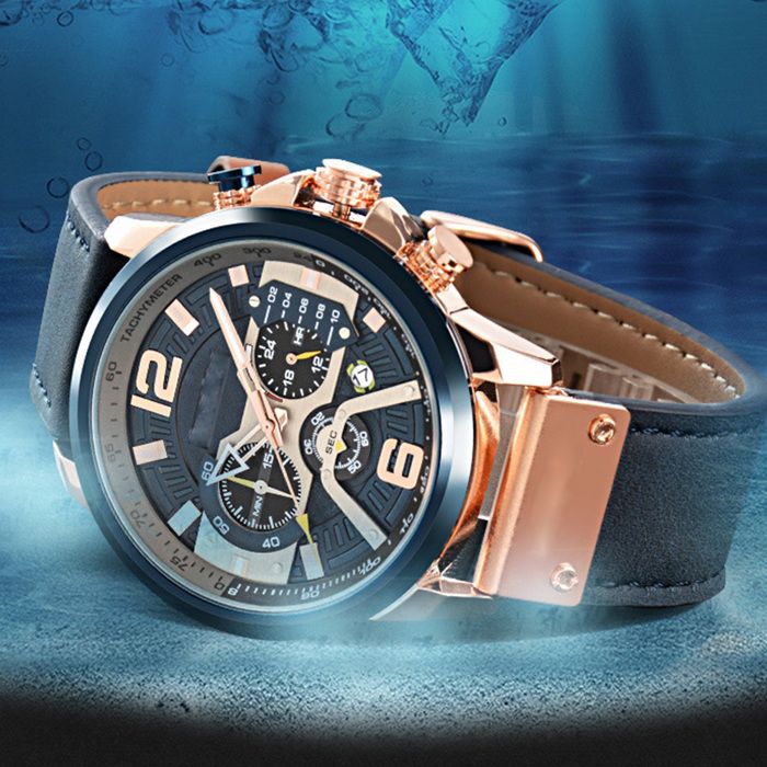 Montre pour Homme TD Haut de Gamme Tendance Sport Lumineux