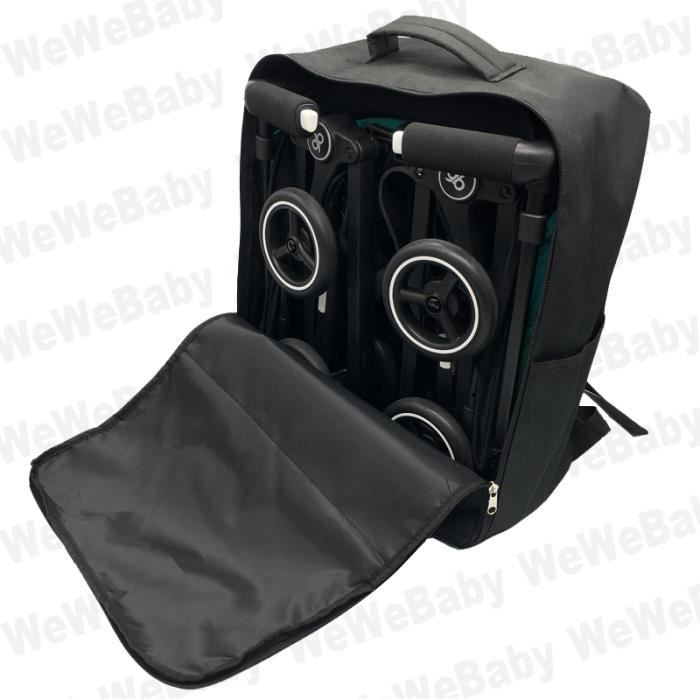 ACCESSOIRES CAPOTE POUSSETTE pockit bag Sac de rangement accessoires de poussette pour bebe sac de voyage sac a dos pour GB Cdiscount Puericulture Eveil bebe