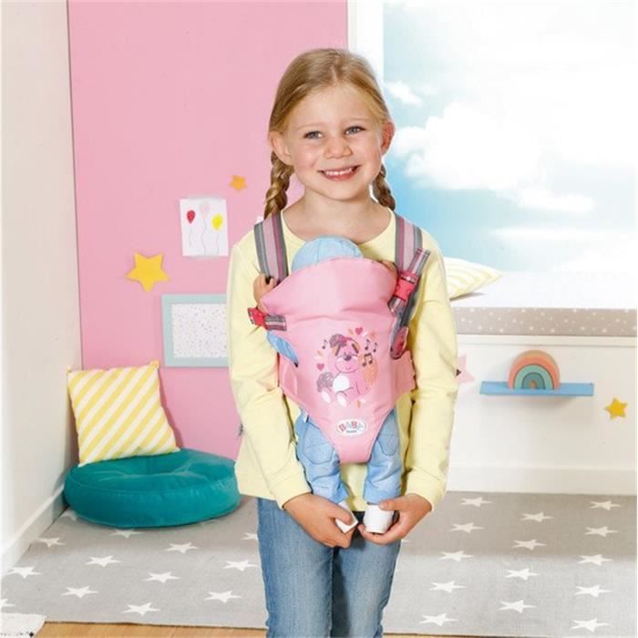 Porte bébé top jouet fille