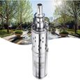 Pompe de fontaine en acier inoxydable 180 W 12 V CC - Pompe submersible - Pompe à eau - Pour l'agriculture et l'irrigation-0