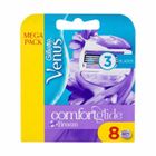 Tête de rechange pour rasoir - GILLETTE - Venus ComfortGlide Breeze - 8 pièces - Pour femme - Tous types de peau