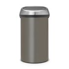 BRABANTIA Poubelle Touch Bin - 60L - Platinum