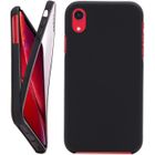 CEKA TECH Coque iphone XR, Protection intégrale Avant + arrière en Rigide - Noir