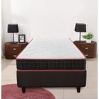 Matelas mousse 90x190 cm - Luxe mousse à mémoire - Confort ferme - epaisseur 18 cm- IZTOSS