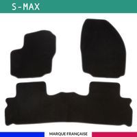 Tapis de voiture - Sur Mesure pour FORD S-MAX (2006 à 2014) - 3 pièces - AUTOGRIP® antidérapant