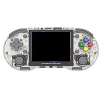 RG353PS Console de jeu portable Écran IPS 3.5'' WiFi 5G et système Linux Carte TF 16G Blanc