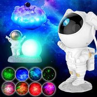 LED Star Light Projector,Astronaut Galaxy Projector Light avec télécommande Luminosité réglable Multiple Night Light Projecteu[506]