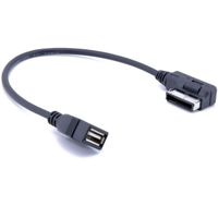 Pièces Auto,Adaptateurs de câbles récents AMI MDI MMI pour et Volkswagen Jetta - GTI - GLI - Passat - CC - Tiguan - EOS - USB o MP3