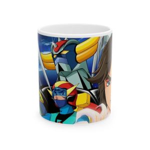 Mug Goldorak (Grendizer UFO Robo) - Tasse à Café 325 Ml, Céramique, Design 1203, Fabrication Française