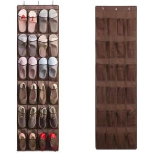 Range Chaussures Porte Suspendu en Tissu Avec 24 Poches 150 x 50 cm  Organisateur de Chaussures Pour Placard de Salle de Bain Chambre -  Cdiscount Maison