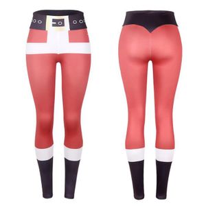 christmas gym leggings