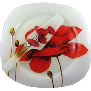 Bols en Céramique à Motifs World of Flavours KitchenCraft Set de 4 15 cm Livrés dans un Coffret Cadeau