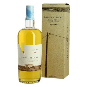 WHISKY BOURBON SCOTCH Pointe blanche whisky single malt 70cl