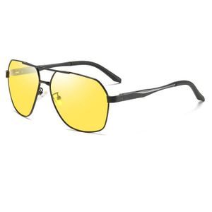 Lunette De Soleil Homme Verre Jaune Cdiscount