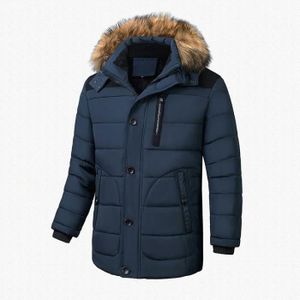 Veste D'hiver Réversible Doublée Polaire Pour Homme PASUXI - Huanwei