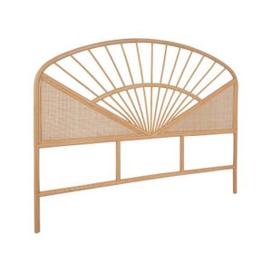 Tête De Lit En Rotin Naturel EFELA 160 Cm - Style Ethnique Et Chaleureux