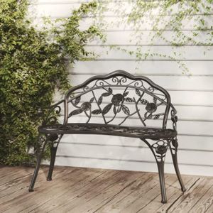 BANC D'EXTÉRIEUR TIP - Bancs de jardin - Banc de jardin 100 cm Alum