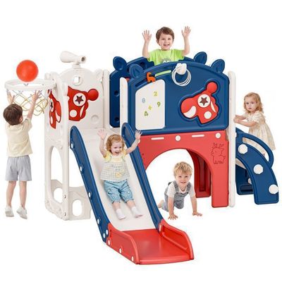 Toboggan Pour Enfants 7 En 1 Toboggan Pour Tout Petits Avec Panier De Basket Portique Descalade Telescope Tunnel Volant Plateforme De Marche Panier De Rangement Aire De Jeux Pour Enfants De 1 88393958 Toboggan Pour Enfants 7 En 1 Toboggan Pour Tout Petits Avec Panier De Basket Portique Descalade Telescope Tunnel Volant Plateforme De Marche Panier De Rangement Aire De Jeux Pour Enfants De 1 88393958