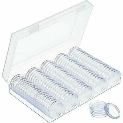 Album De Poche Leuchtturm Pour 48 Pièces De Monnaie – Format Horizontal 150x105 Mm, Couverture Bleue Rembourrée, Sans Plastifiant