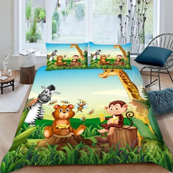 Papier Peint Panoramique 350x256cm,Style De Dessin Animé Poster Geant ...